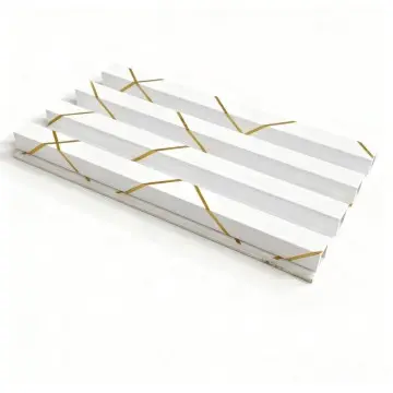 WPC wood-plastic interior wall panels feature a modern and light luxury style, being waterproof, moisture-proof and environmentally friendly