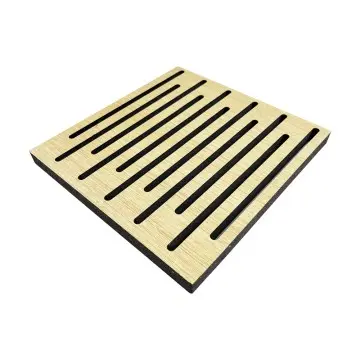 Ceramic aluminum sound-absorbing panel for indoor use