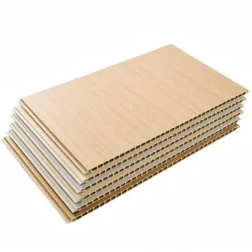 Ce-certified PVC bamboo fiber wall panels are exclusively for export as wall materials for engineering and home decoration