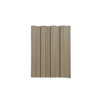 E0 grade environmentally friendly WPC interior wall panels are waterproof, mold-resistant and easy to clean